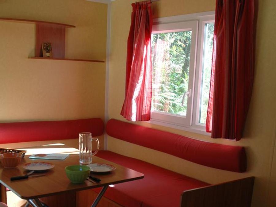 Mobilhome 4 personnes - 4 - 33m² avec terrasse couverte / 2 chambres 2