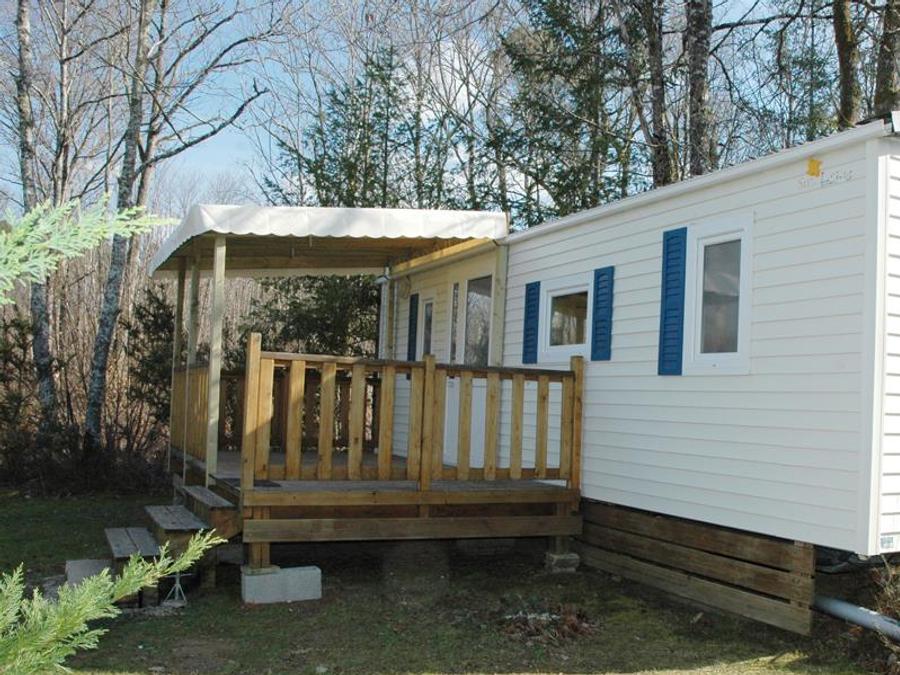 Mobilhome 4 personnes - 4 - 33m² avec terrasse couverte / 2 chambres 0