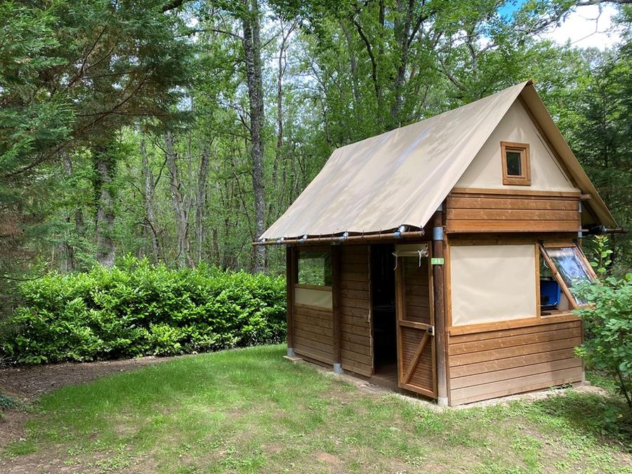 Tente en toile et en bois 2 personnes - Bivouac 0