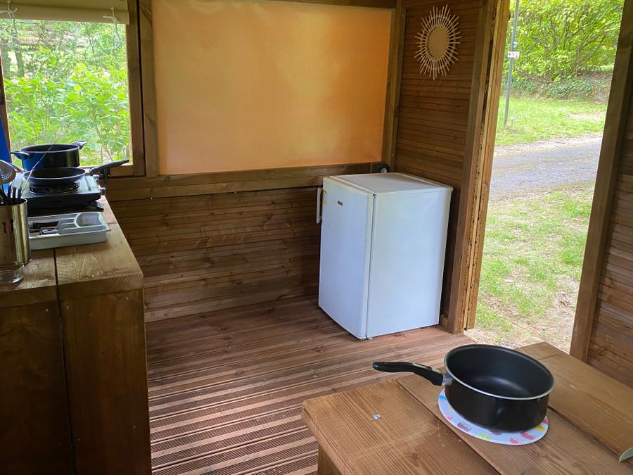 Tente en toile et en bois 2 personnes - Bivouac 4
