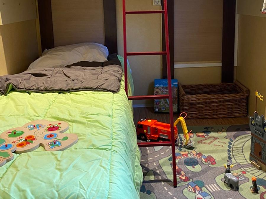Mobilhome 4 personnes - Mobil-home bois BABY avec CLIM - 26m² avec terrasse couverte / 2 chambres 7