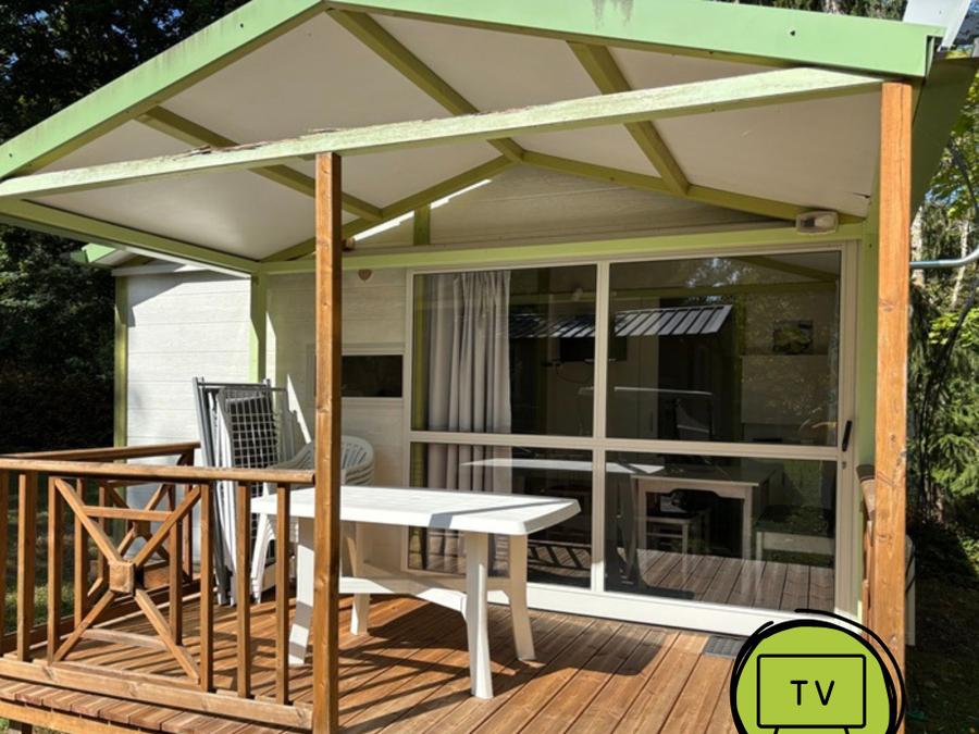 Chalet 5 personnes - Club 5 TV - 32m² avec terrasse couverte - 2 chambres 1