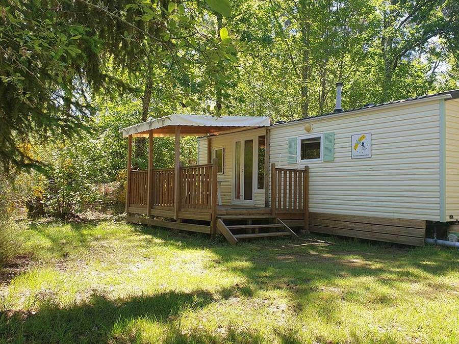 Mobilhome 4 personnes - Mobilhome M7 35m² avec terrasse couverte / 2 chambres 0