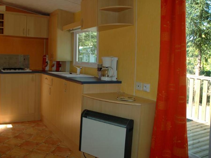 Mobilhome 4 personnes - Mobilhome M7 35m² avec terrasse couverte / 2 chambres 5