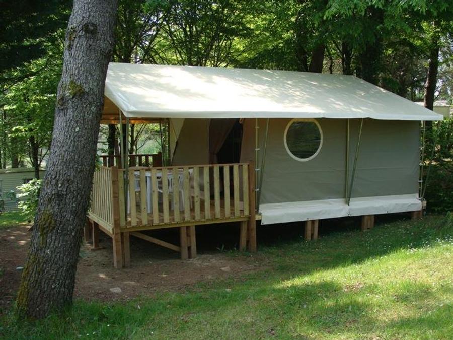 Tente en toile et en bois 4 personnes - Lodge Canada Classic 9