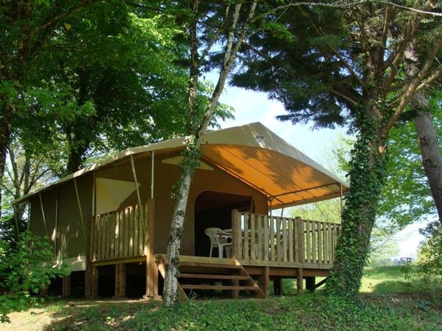 Tente en toile et en bois 4 personnes - Lodge Canada Classic 5