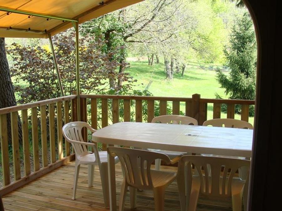 Tente en toile et en bois 4 personnes - Lodge Canada Classic 6
