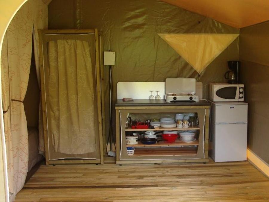 Tente en toile et en bois 4 personnes - Lodge Canada Classic 7