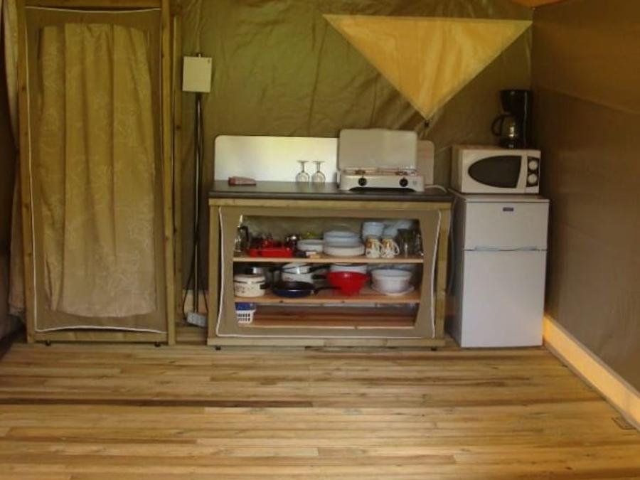 Tente en toile et en bois 4 personnes - Lodge Canada Classic 2