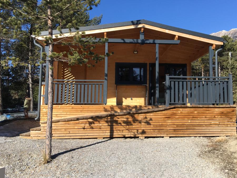 Chalet 5 personnes - Chalet 35m2 climatisé 0
