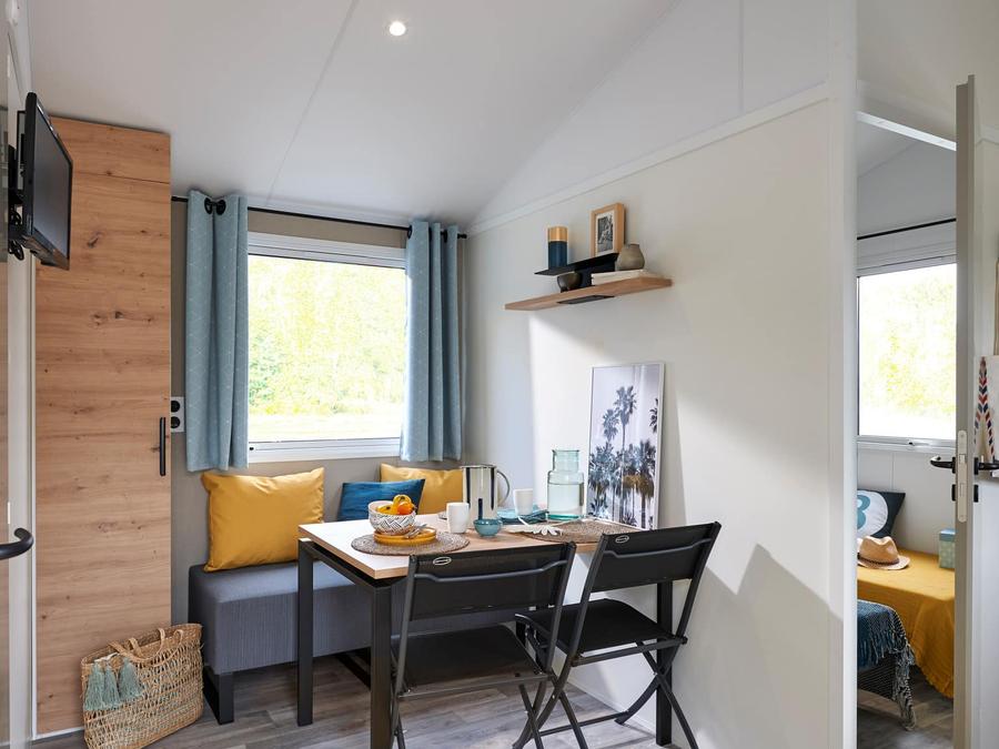 Mobilhome 4 personnes - Bikini - 2 chambres - 23 m2 (+Terrasse semi-couverte 11 m2) 4 personnes 0