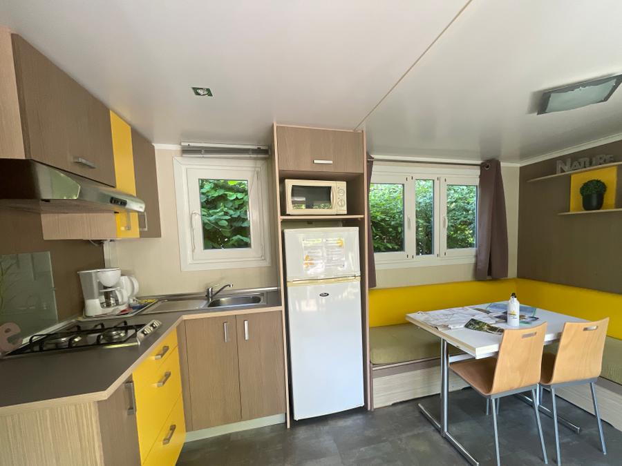 Mobilhome 4 personnes - Hergo standard 31 m² (2ch.-4 pers.) 2 SDB + 2 toilettes 2