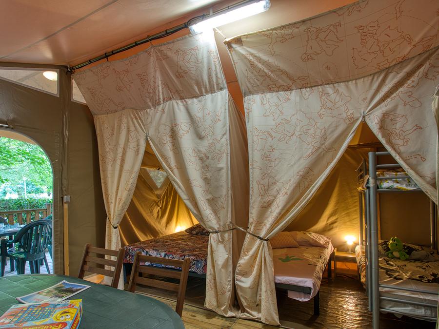 Tente 5 personnes - Canada sans sanitaires 7