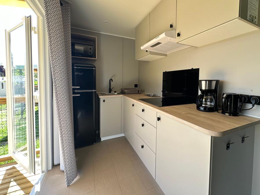 Mobilhome 4 personnes - Mobil-Home Confort Riviera 29m² (2 chambres) + terrasse couverte 18m² 1