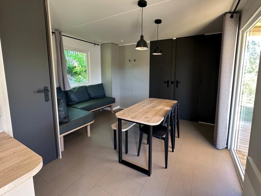 Mobilhome 4 personnes - Mobil-Home Confort Riviera 29m² (2 chambres) + terrasse couverte 18m² 3