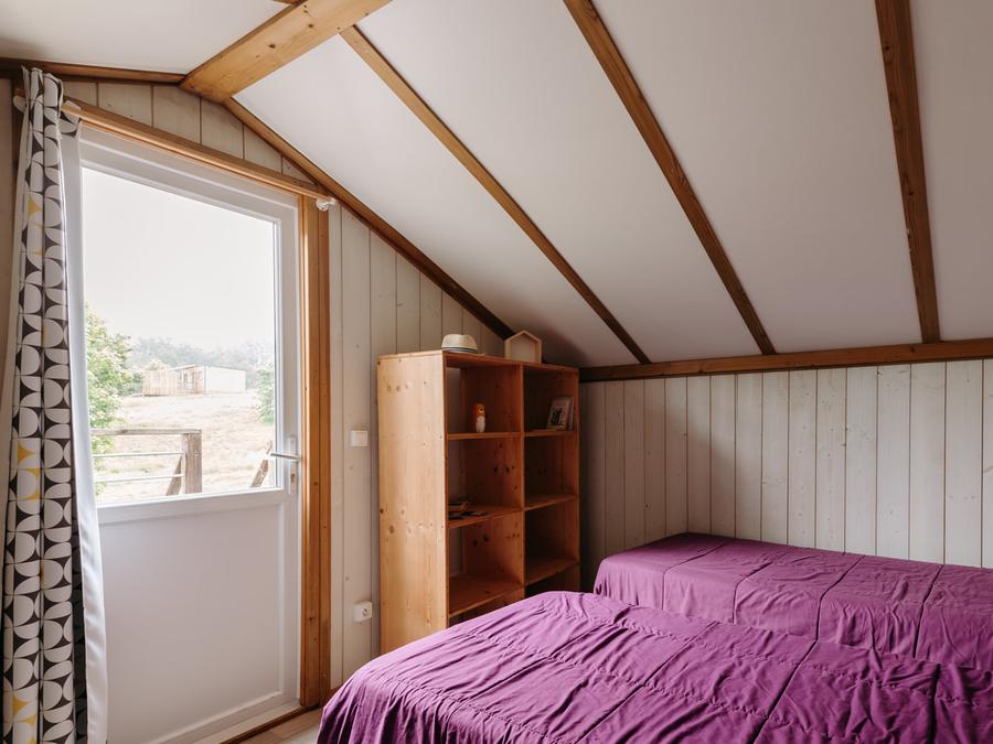 Chalet 4 personnes - Cabane Périgourdine 2 chambres 2