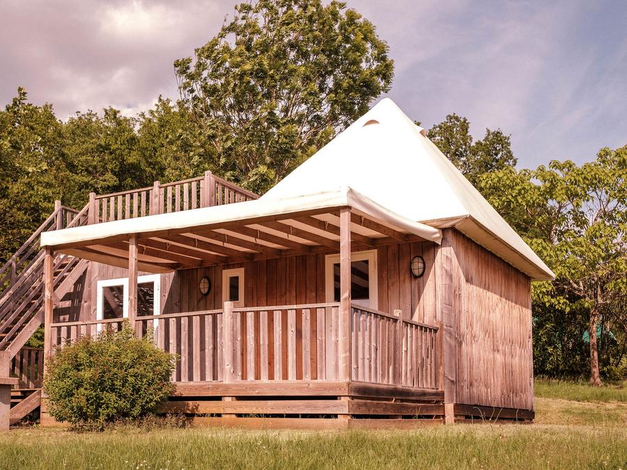 Chalet 4 personnes - Cabane Périgourdine 2 chambres 11