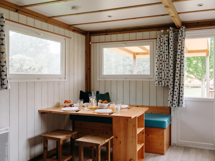 Chalet 4 personnes - Cabane Périgourdine 2 chambres 4