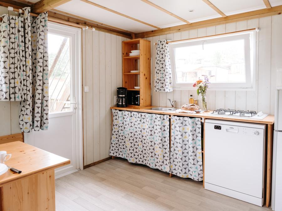 Chalet 4 personnes - Cabane Périgourdine 2 chambres 9