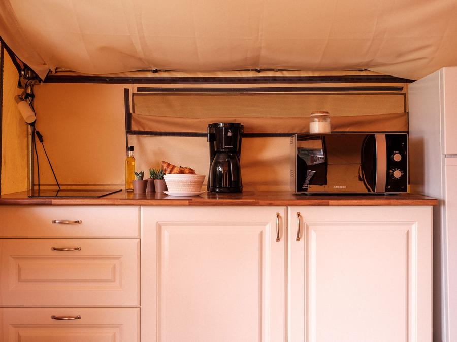 Bungalow toilé 4 personnes - Tente Lodge Insolite 2 chambres 15