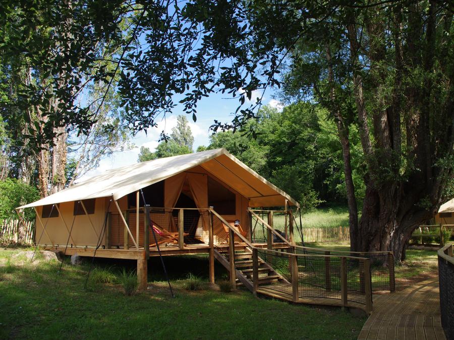 Bungalow toilé 4 personnes - Tente Lodge Insolite 2 chambres 11