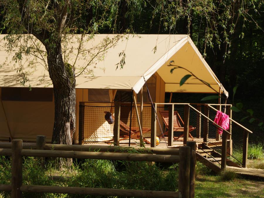 Bungalow toilé 4 personnes - Tente Lodge Insolite 2 chambres 10