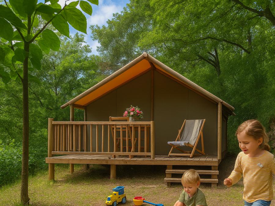 Tente 4 personnes - Standard Lodge Jungle - Sans sanitaires 14