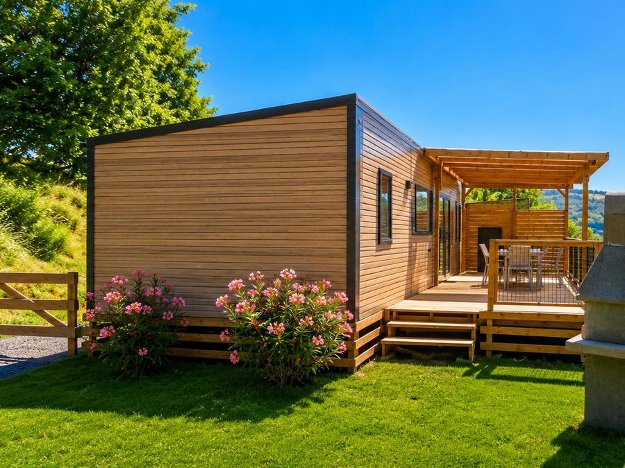 Mobilhome 6 personnes - Mobil Home SERAC Premium 36m2 - Climatisé (3ch 6 pers) - Vue Lac 2/6 pers 8