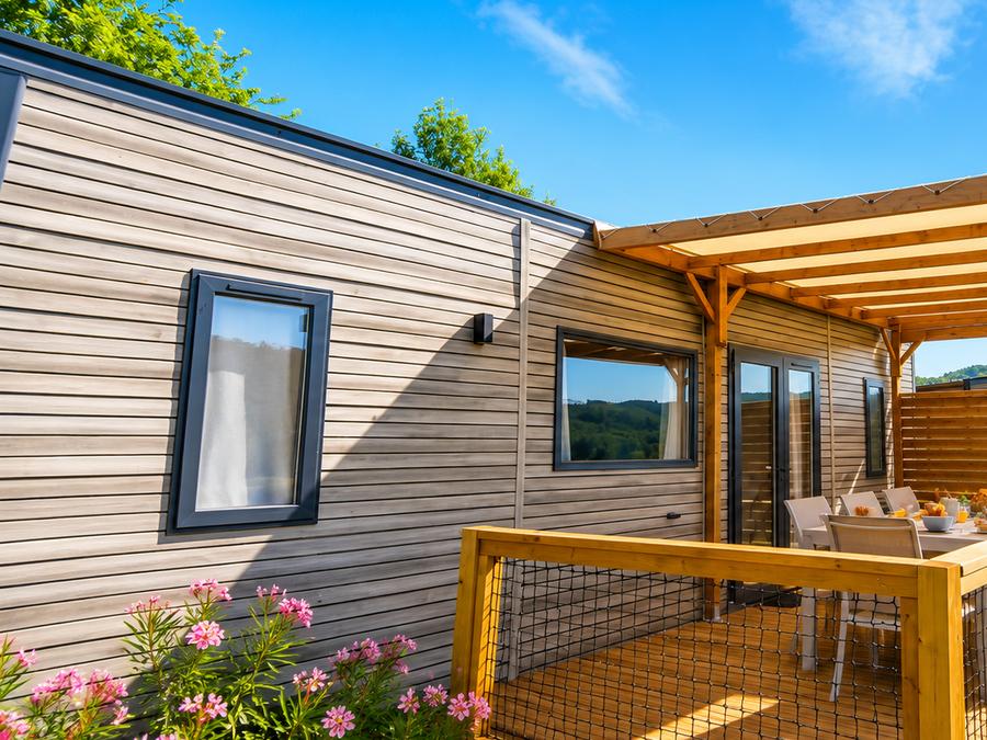Mobilhome 6 personnes - Mobil Home SERAC Premium 36m2 - Climatisé (3ch 6 pers) - Vue Lac 2/6 pers 7
