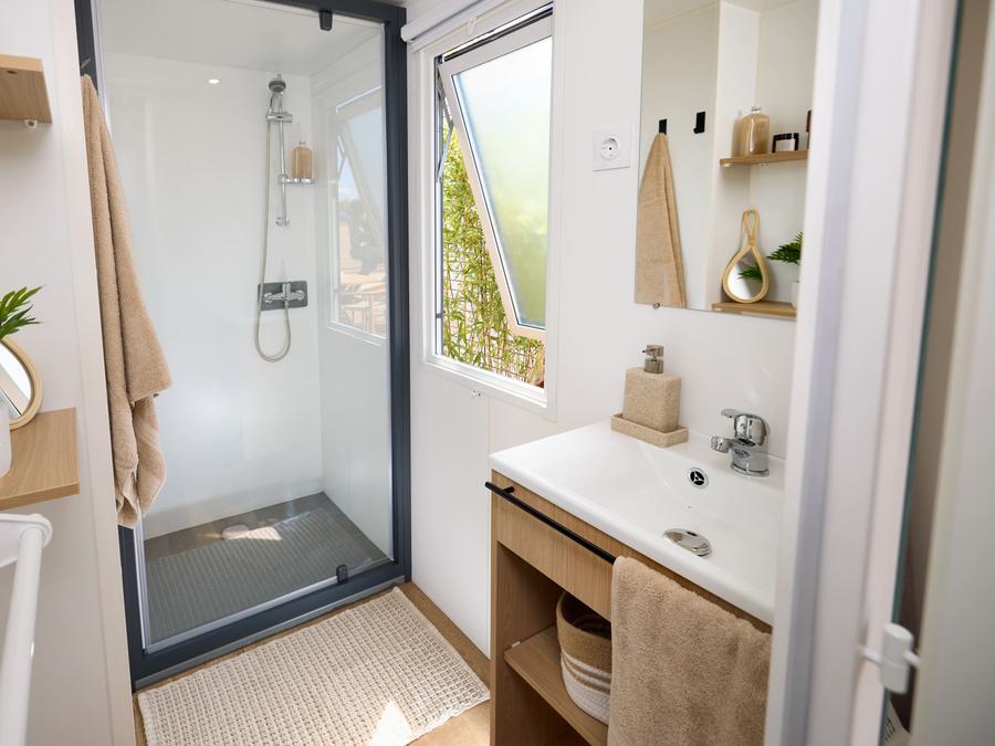 Mobilhome 6 personnes - Mobil Home SERAC Premium 36m2 - Climatisé (3ch 6 pers) - Vue Lac 2/6 pers 9