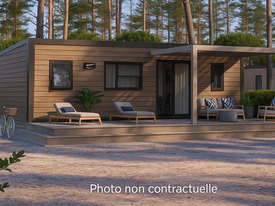 Mobilhome 6 personnes - Mobil Home SERAC Premium 36m2 (3ch 6 pers) Vue Lac 0