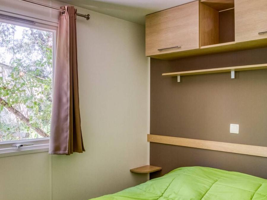 Mobilhome 6 personnes - Mobil-home Confort 33m² 3 chambres - terrasse semi-couverte - climatisation 6 pers 3