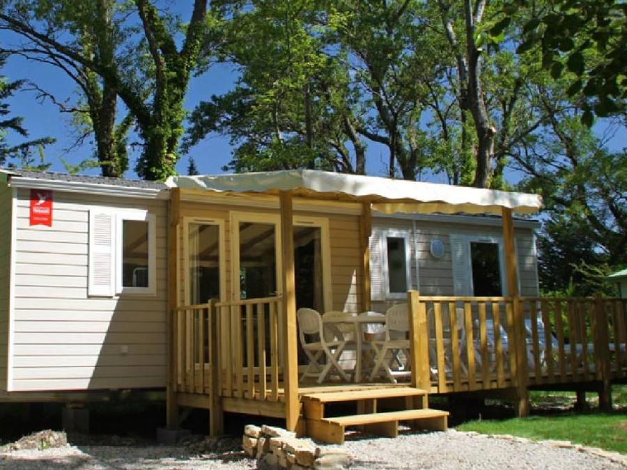 Mobilhome 6 personnes - Mobil-home Confort 33m² 3 chambres - terrasse semi-couverte - climatisation 6 pers 0