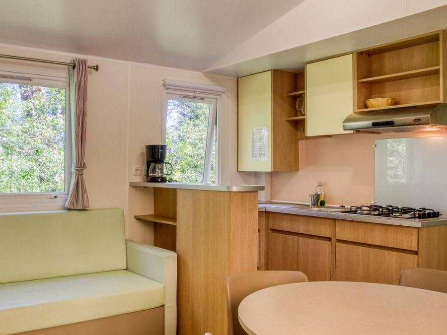 Mobilhome 6 personnes - Mobil-home Confort 33m² 3 chambres - terrasse semi-couverte - climatisation 6 pers 1