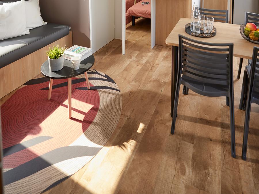 Mobilhome 4 personnes - Premium 29 m² 2 chambres terrasse semi-couverte + climatisation + LV 0
