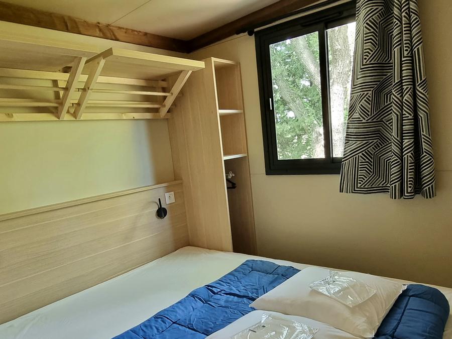 Chalet 6 personnes - Confort 35m² 3 chambres terrasse semi-couverte + climatisation 5