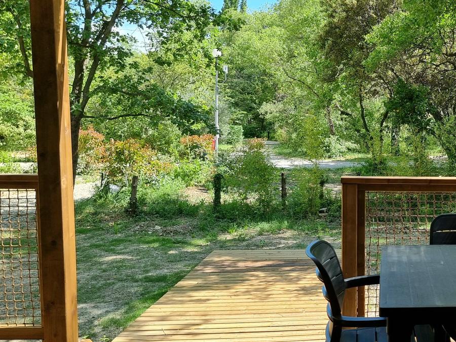 Chalet 6 personnes - Confort 35m² 3 chambres terrasse semi-couverte + climatisation 0