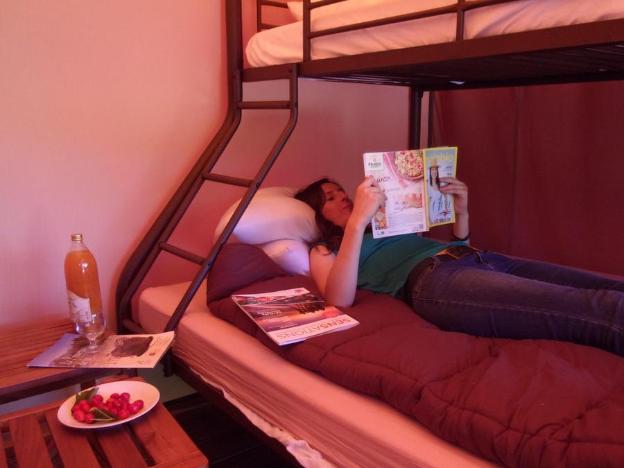 Tente 5 personnes - Safari Lodge 30 m² (2 chambres) - Sans sanitaire (pas de wc, pas de salle de bain) 1