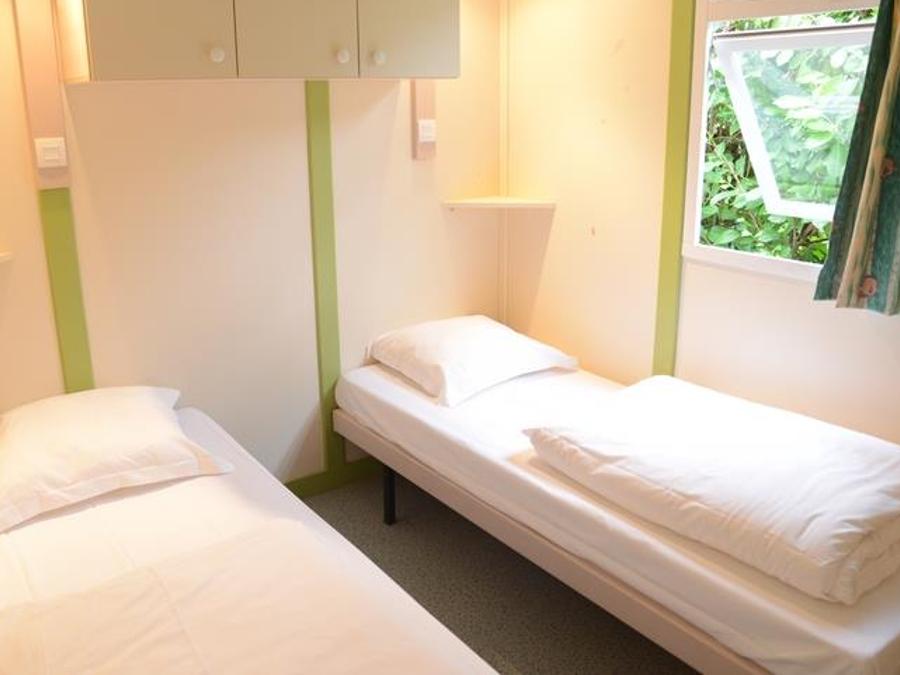 Chalet 6 personnes - Chalets (3 chambres, 43m²), terrasse 5