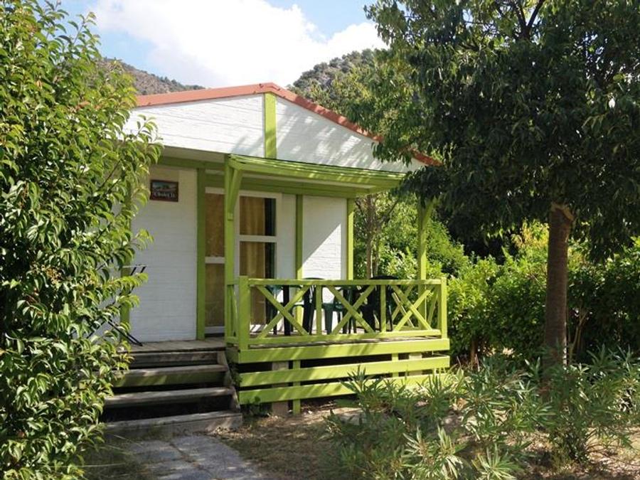 Chalet 4 personnes - Chalet (2 chambres, 30m²), terrasse 4