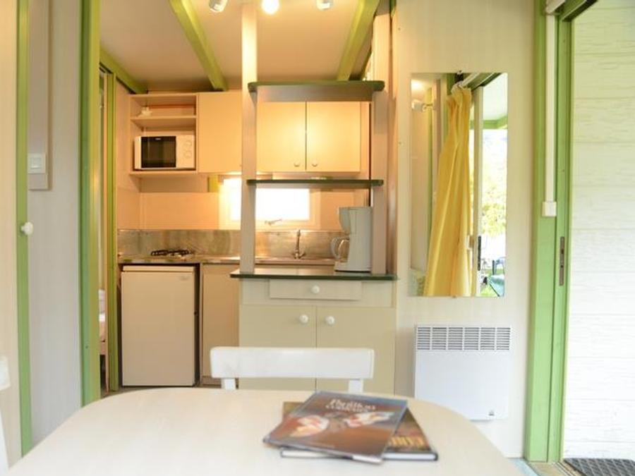 Chalet 4 personnes - Chalet (2 chambres, 30m²), terrasse 1