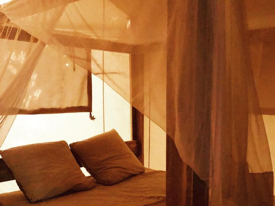 Lodge 6 personnes - Lodge Zen 34m² - 3 chambres - spa - cuisine - salle d'eau 7