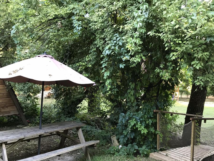 Lodge 4 personnes - Lodge Ruisseau 28m² - 2 chambres - Spa - cuisine - salle d'eau 4