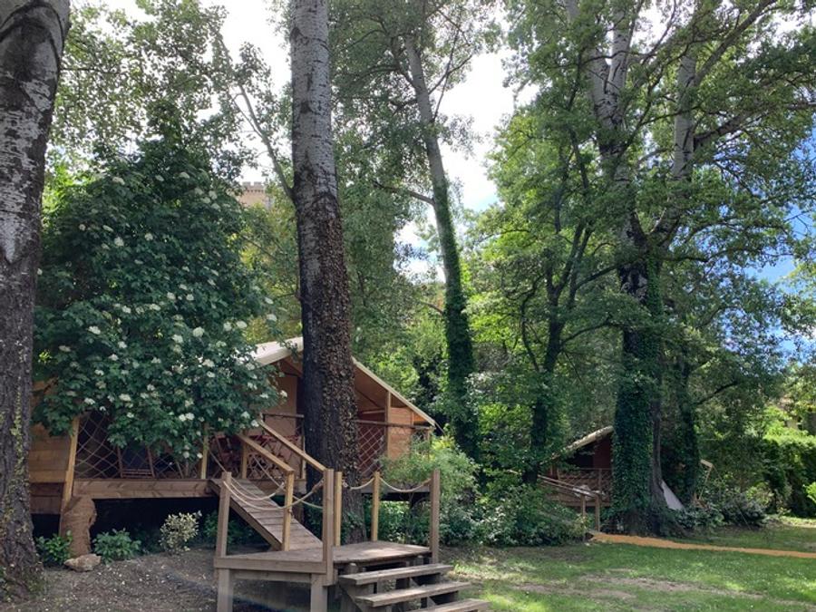 Lodge 4 personnes - Lodge Canal - 25m2 - 2 chambres - cuisine - sans salle de bain 0