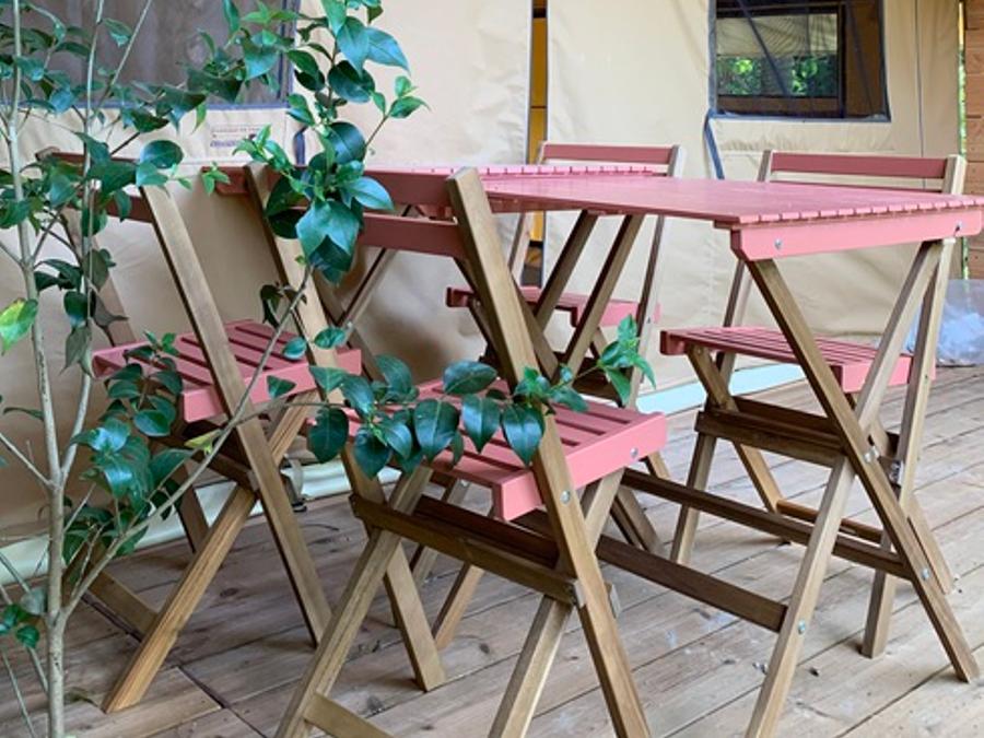 Lodge 4 personnes - Lodge Clairière - 25m2 - 2 chambres - cuisine -spa - sans sanitaires 3