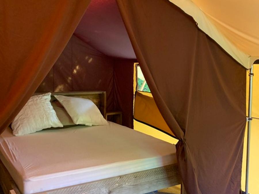 Lodge 4 personnes - Lodge Clairière - 25m2 - 2 chambres - cuisine -spa - sans sanitaires 6