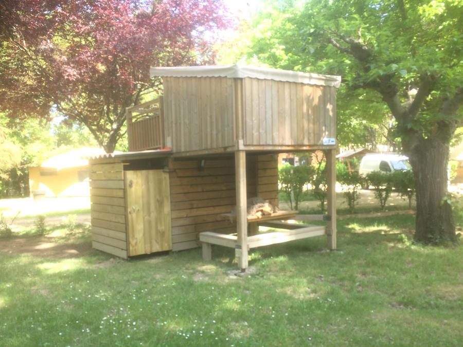Chalet 2 personnes - Cabane Etoilée - avec WC et lave-mains - micro cuisine sans eau - sans douche 4