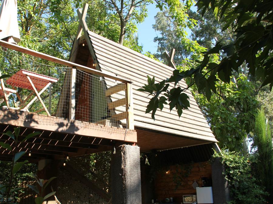 Chalet 2 personnes - Cabane perchée source - sans douche - avec wc et cuisine 11