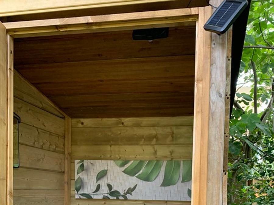 Chalet 2 personnes - Cabane perchée Noyer - sans douche - avec wc et kitchenette 4