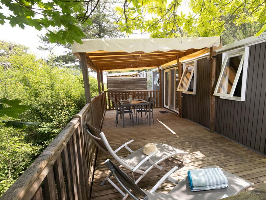 Mobilhome 6 personnes - Ciela Privilège 3 chambres - Lave-vaiselle, barbecue 9